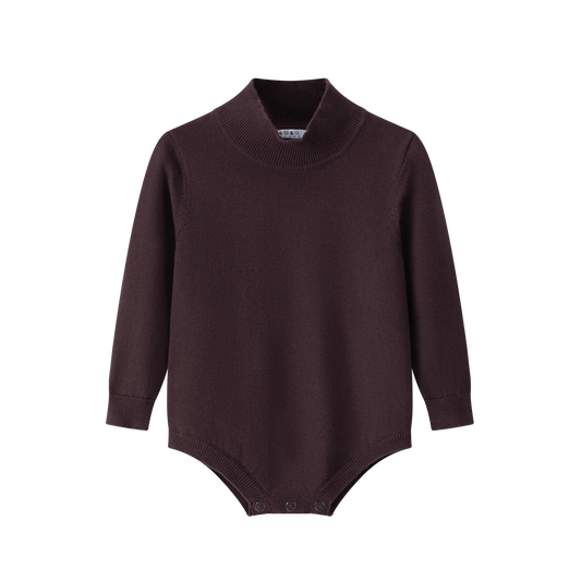 Knit Mockneck - Burgundy