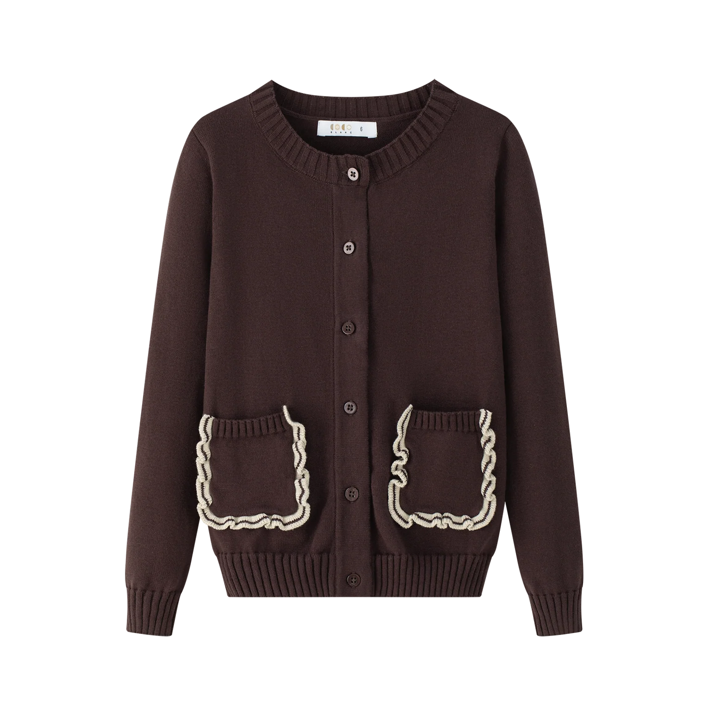 Girls Cardigan - Burgundy