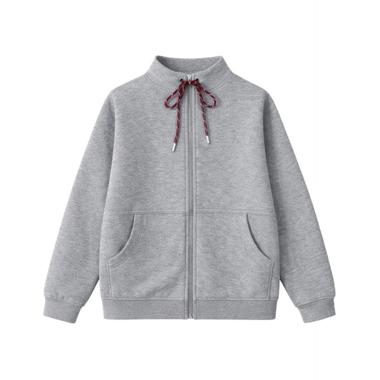 Grey Selena Zip Up