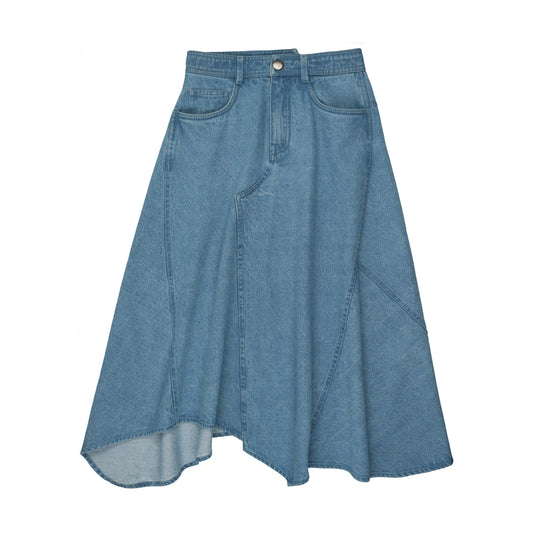 Denim Maxi Skirt