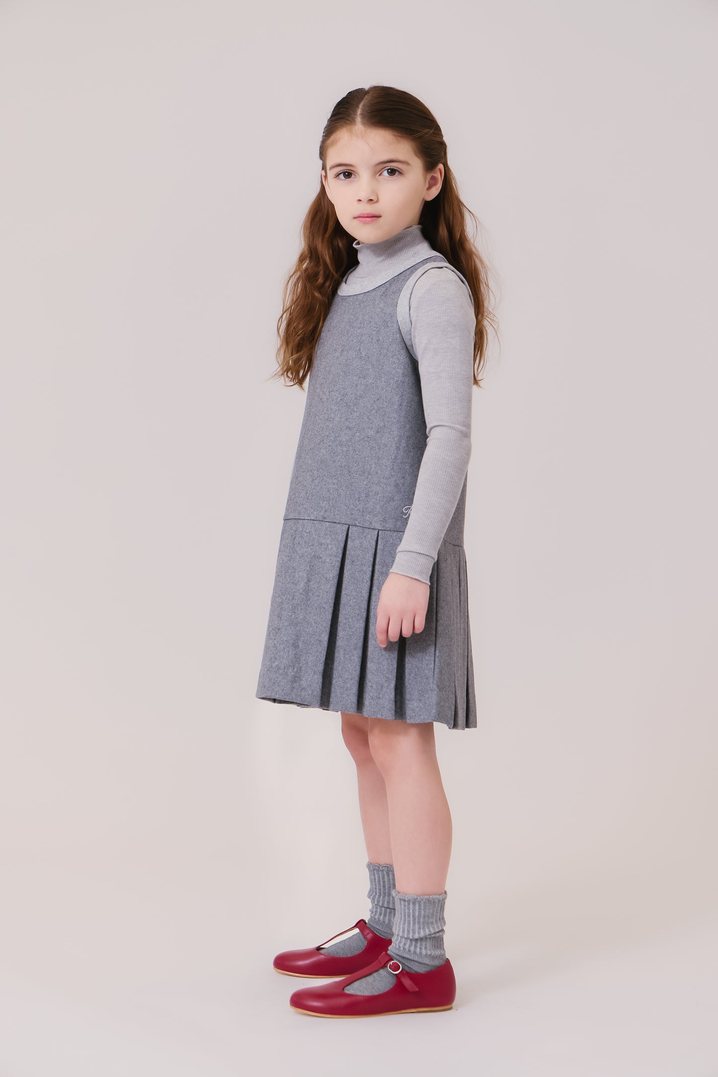 Grey Clelia Jumper & Mockneck