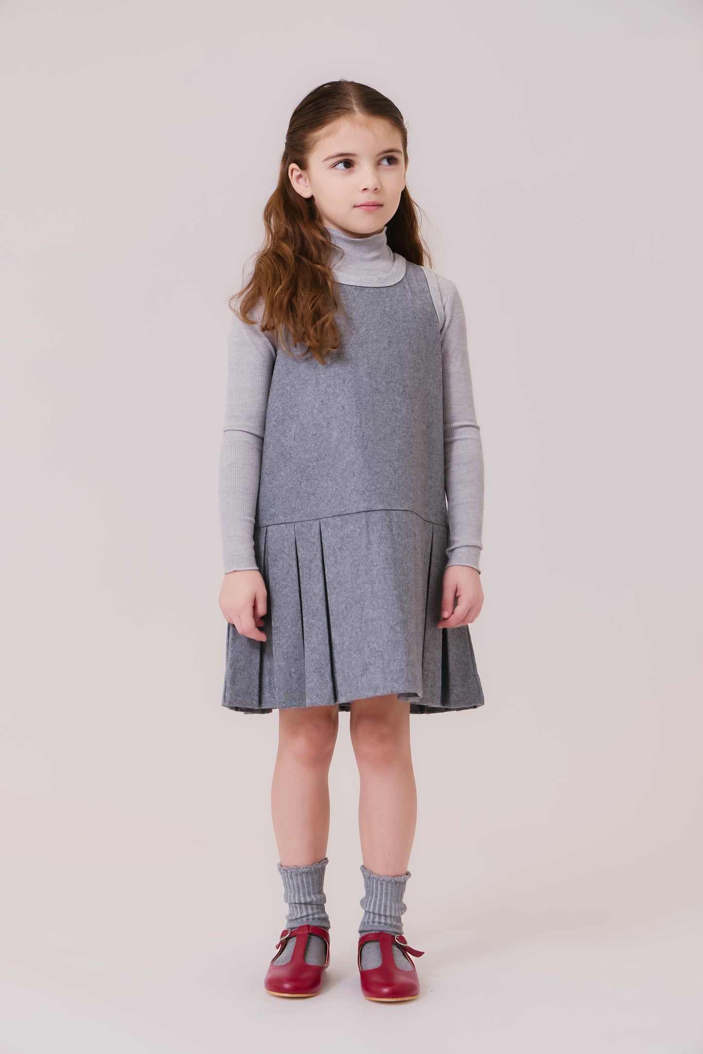 Grey Clelia Jumper & Mockneck
