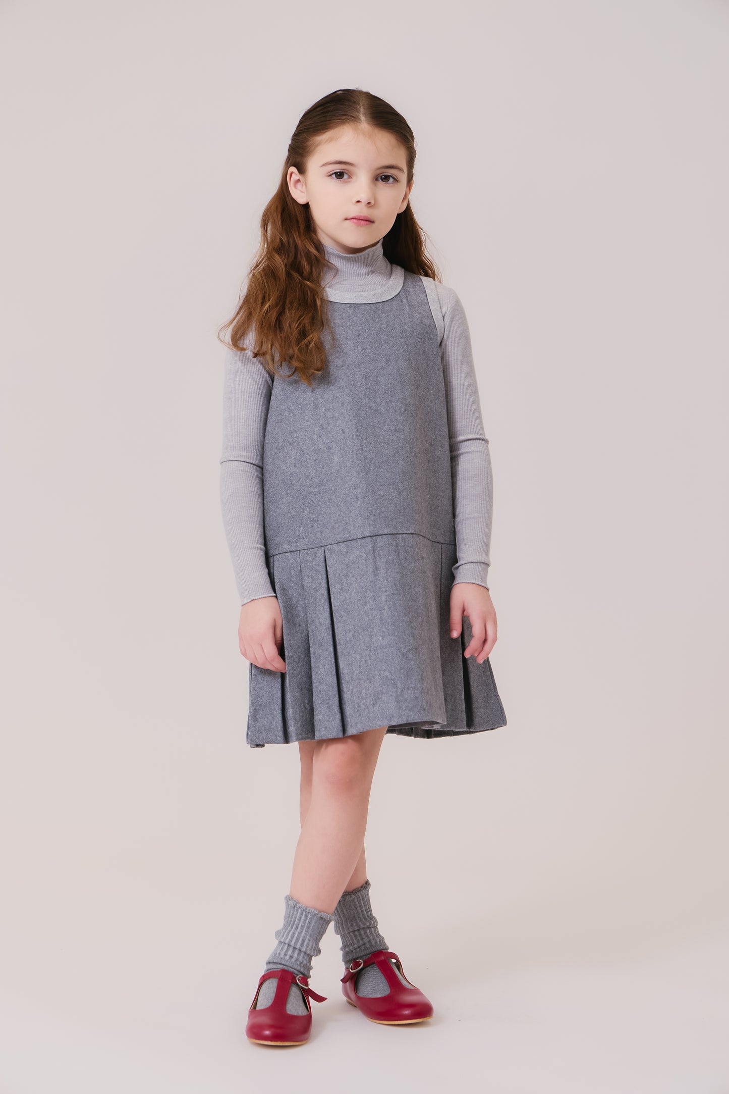 Grey Clelia Jumper & Mockneck