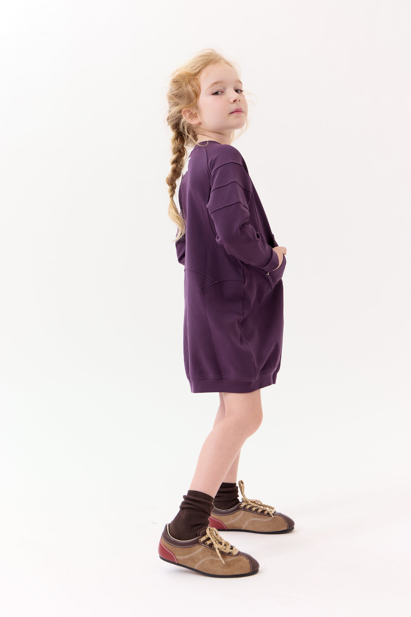 Plum Claudia Dress