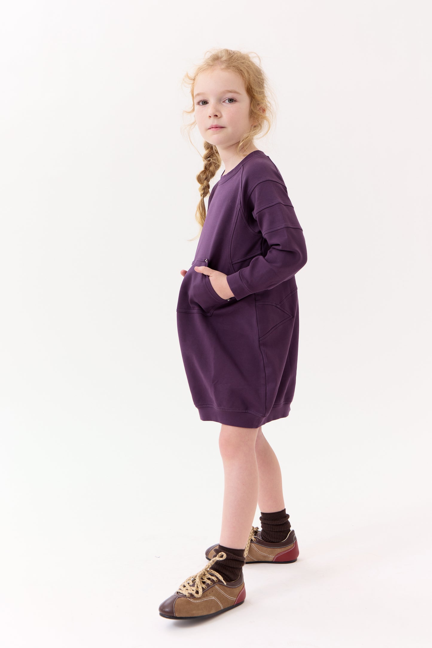 Plum Claudia Dress