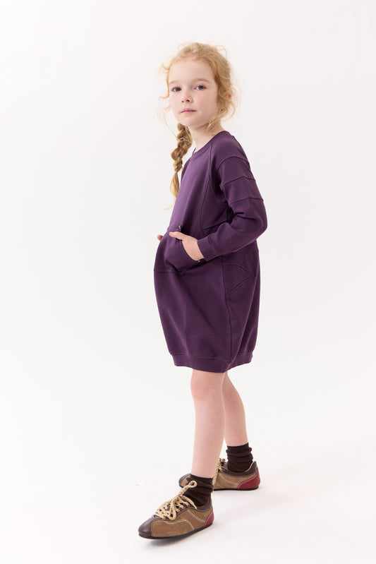Plum Claudia Dress
