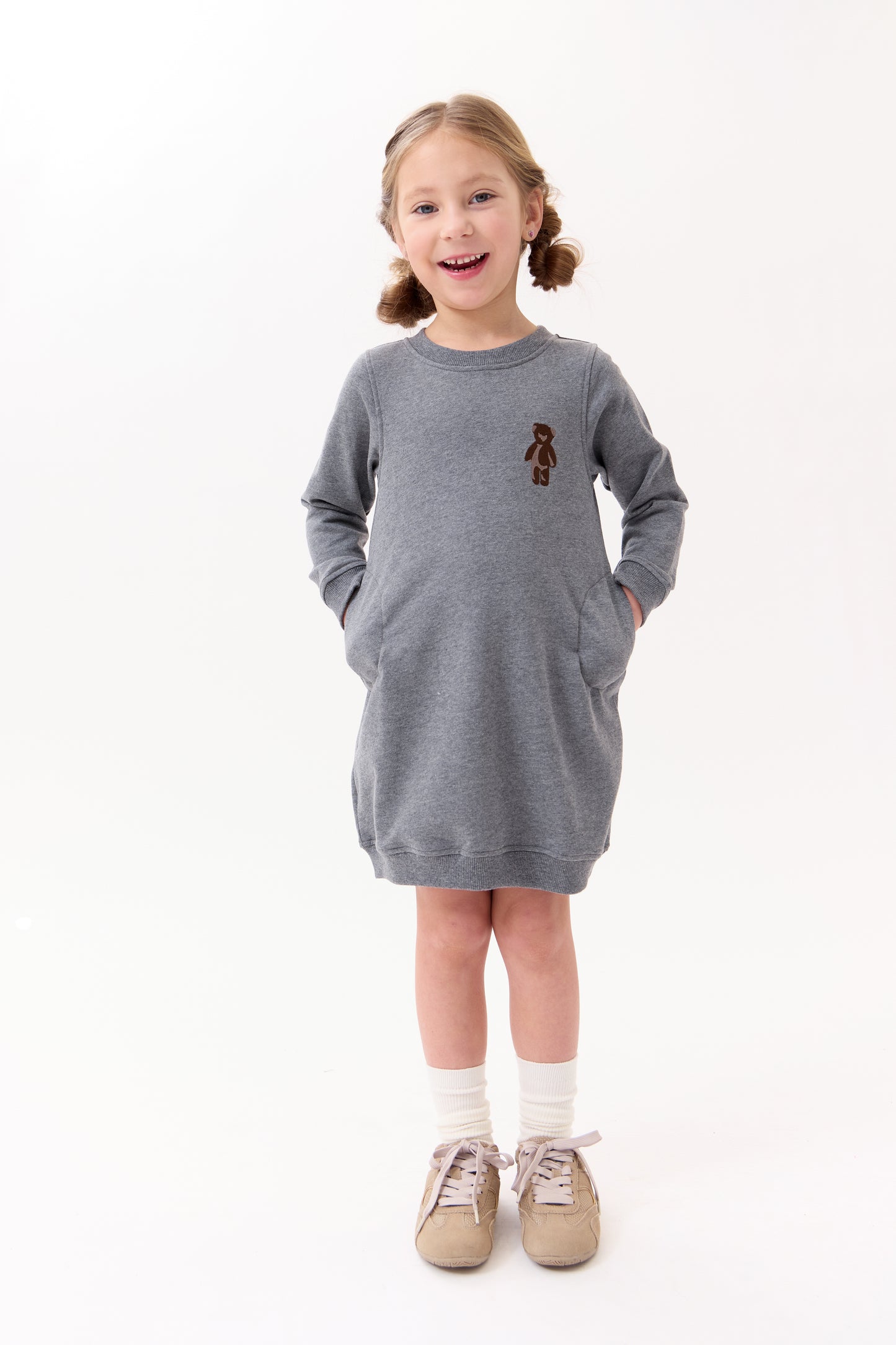 Grey Gracie Sweatdress