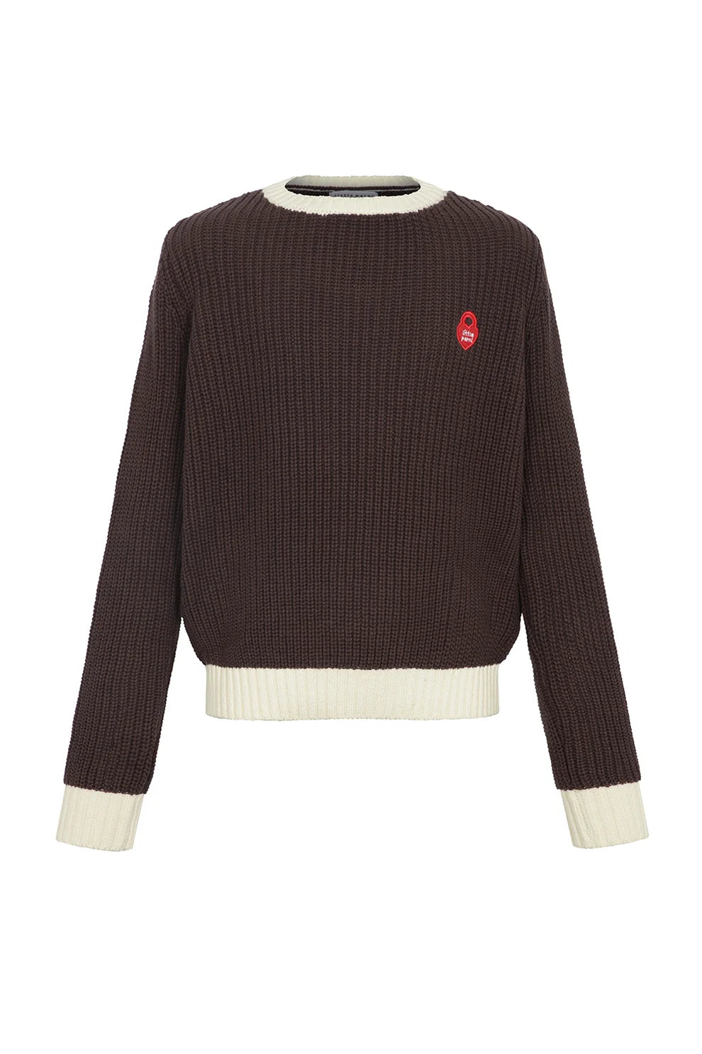 Brown Teen Chunky Sweater