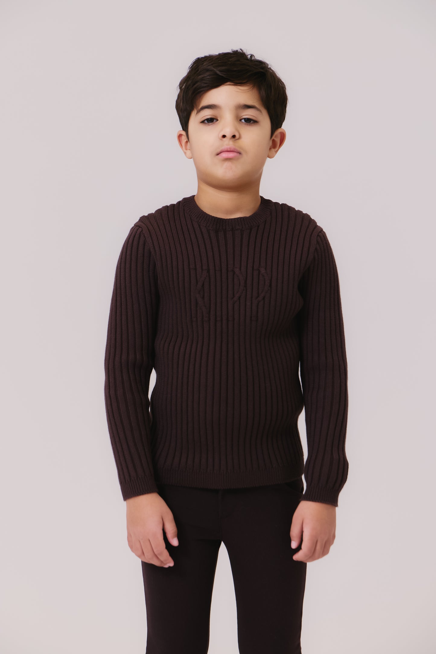 Chocolate Luke Rib Sweater