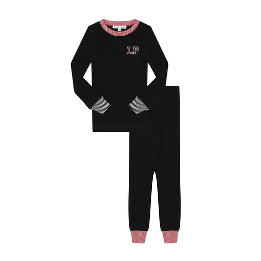 Black Varsity PJs