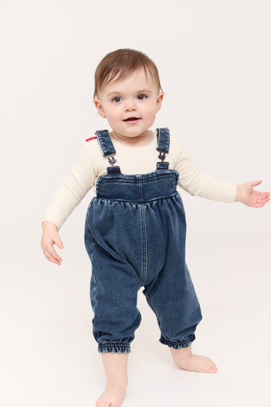 Blue Oakley Bubble Overalls