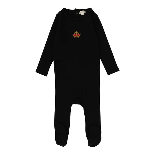 Crown Footie - Black