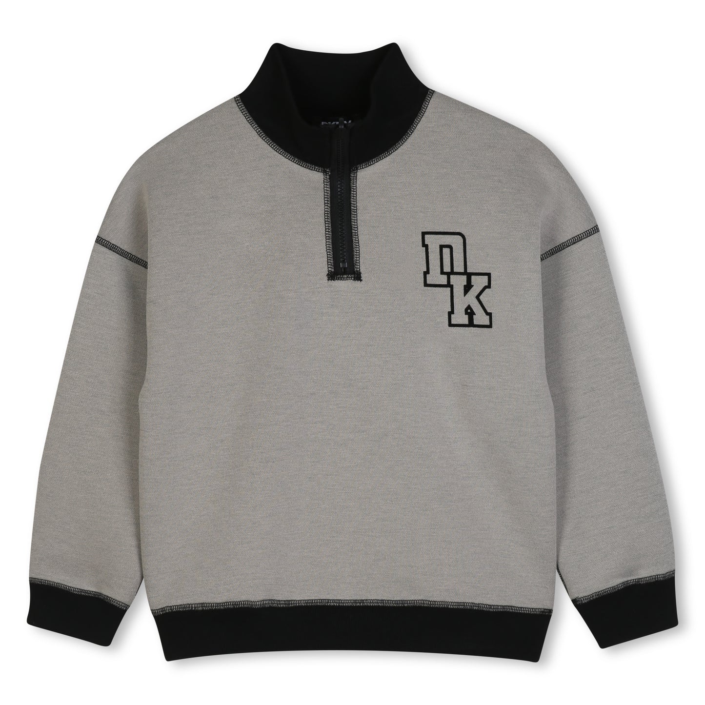 Reversible Sweatshirt Beige/Black