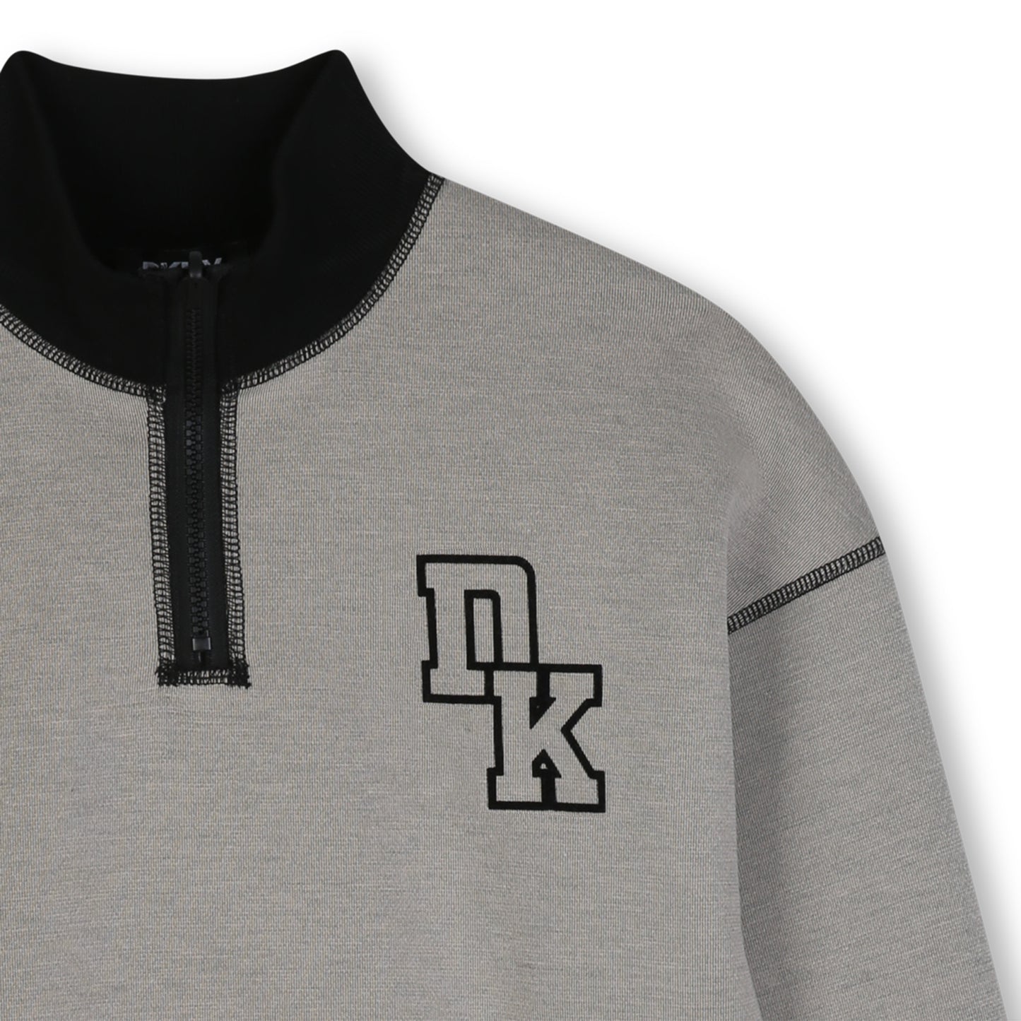 Reversible Sweatshirt Beige/Black