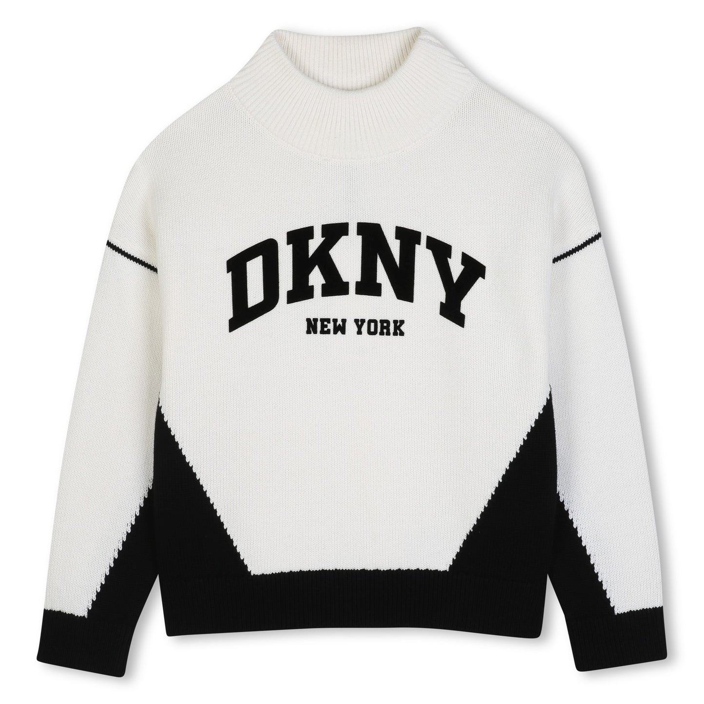 White and Black Sweater