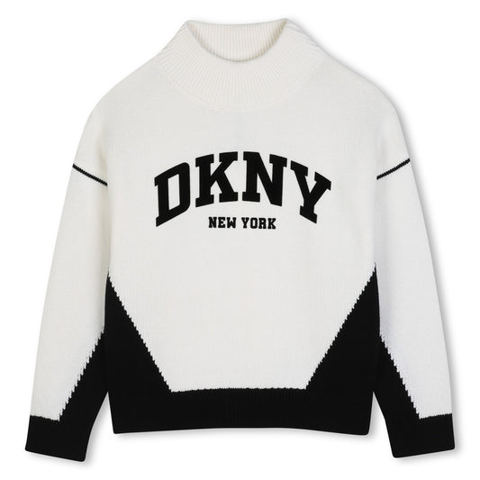 White and Black Sweater