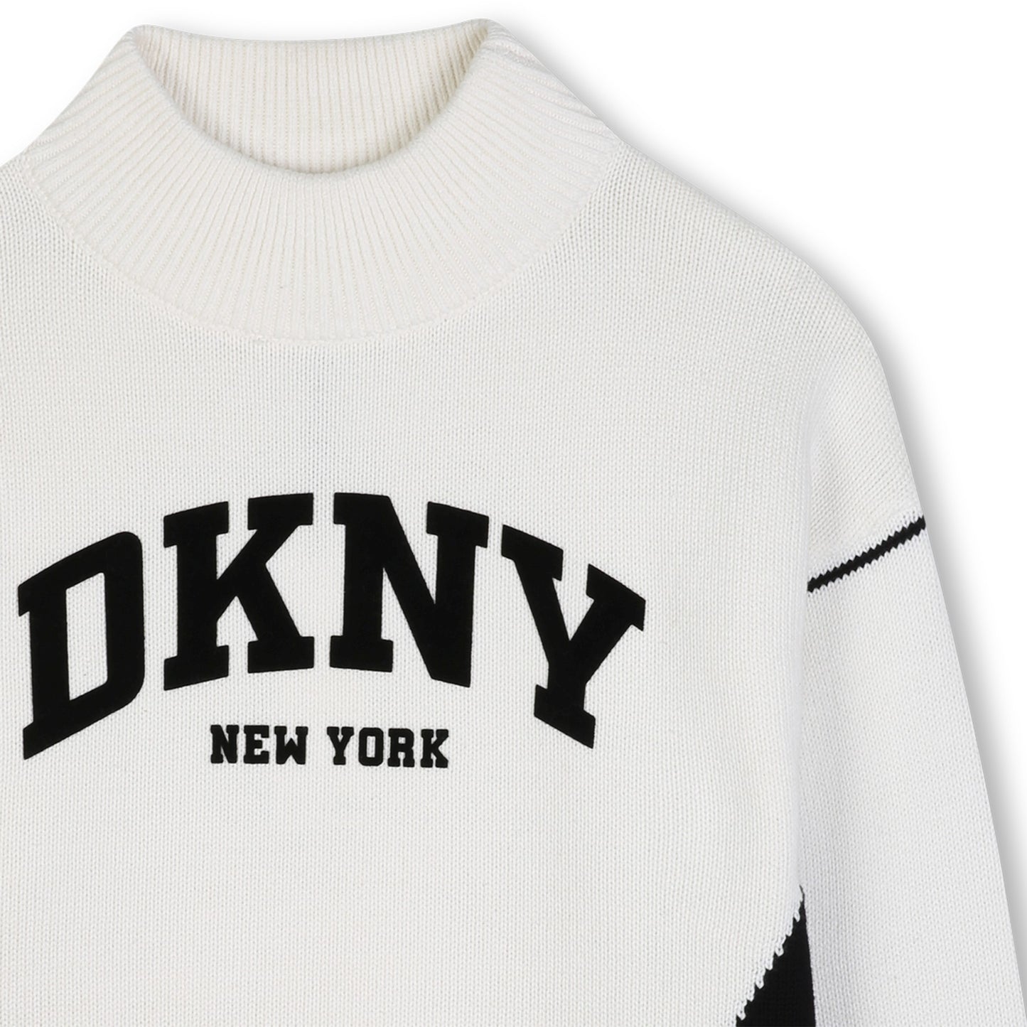 White and Black Sweater