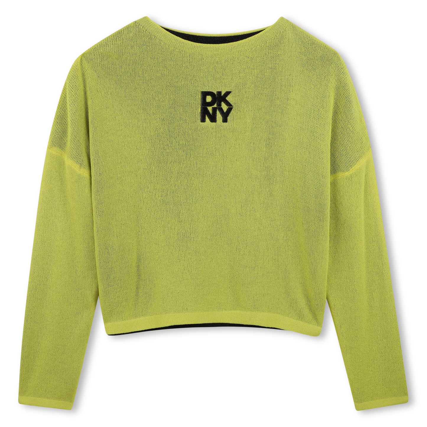 Yellow and Black Reversible Sweater