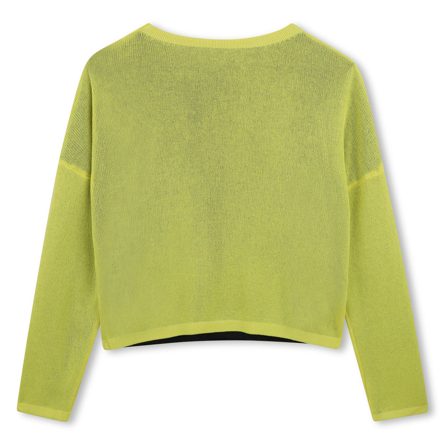 Yellow and Black Reversible Sweater