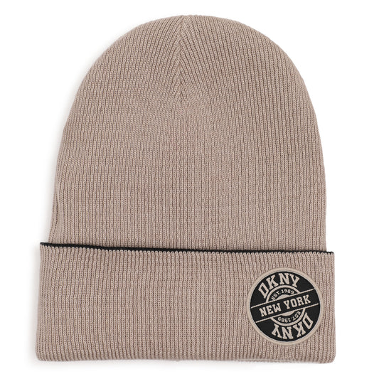 Reversible Knitted Beanie Black