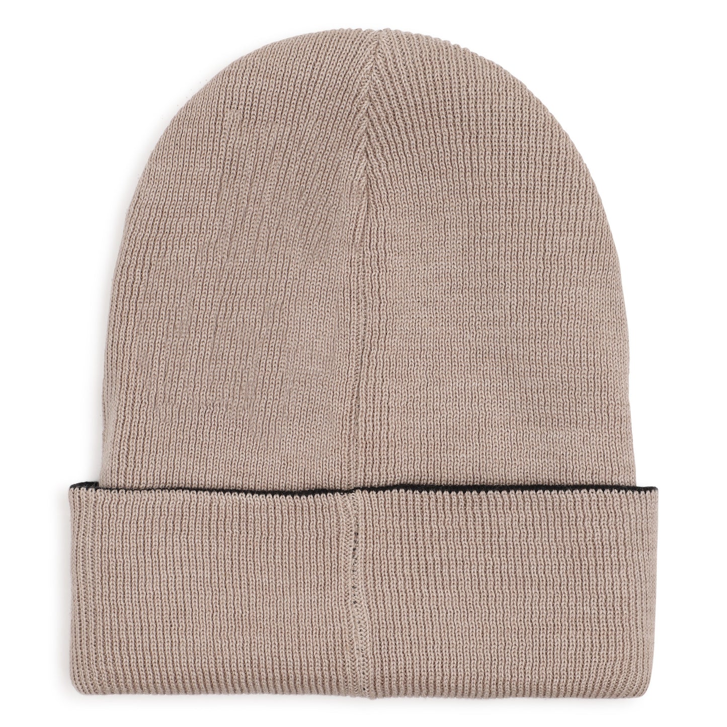 Reversible Knitted Beanie Black