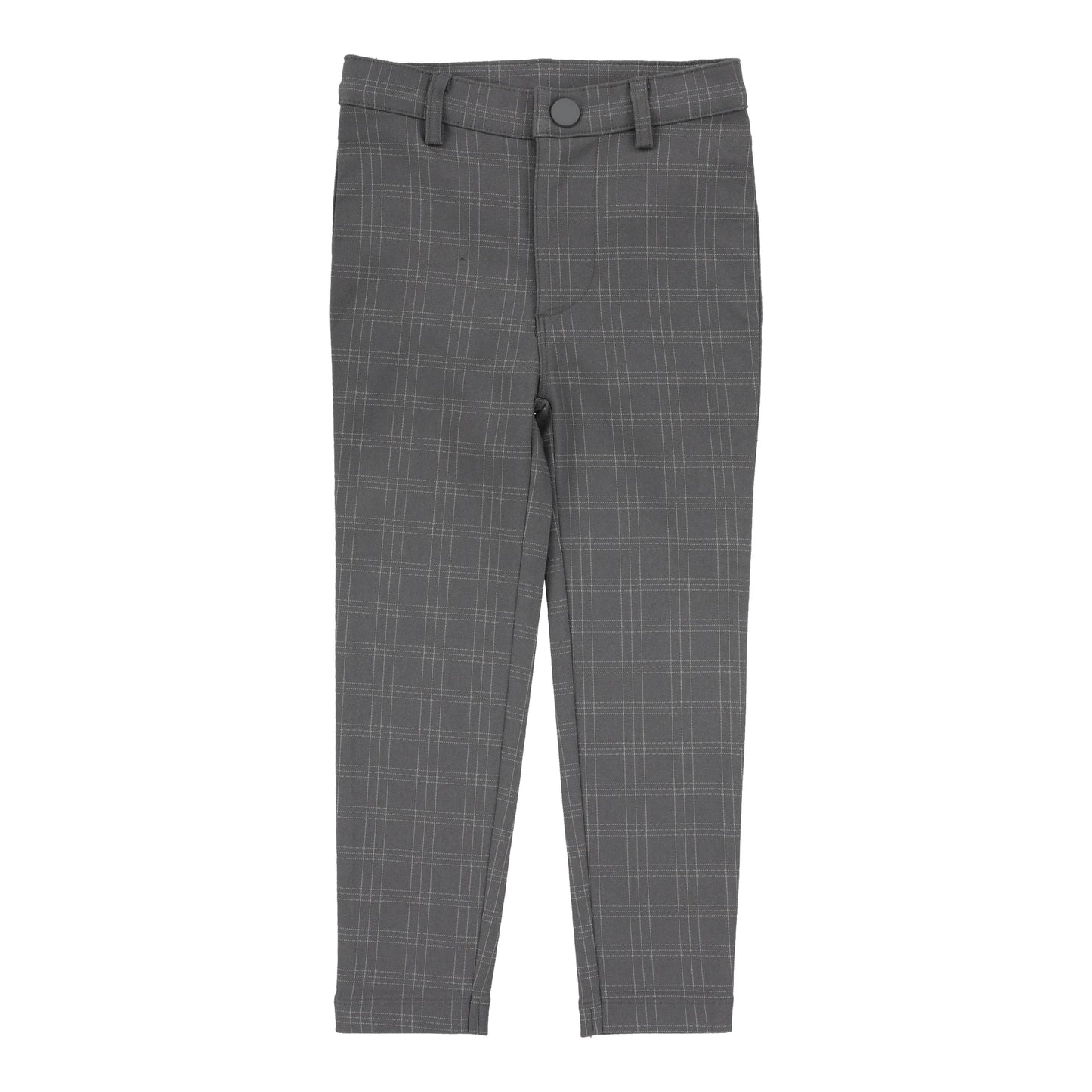 Plaid Pants Mid Grey Windowpane