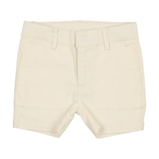 Dress Shorts- Cream