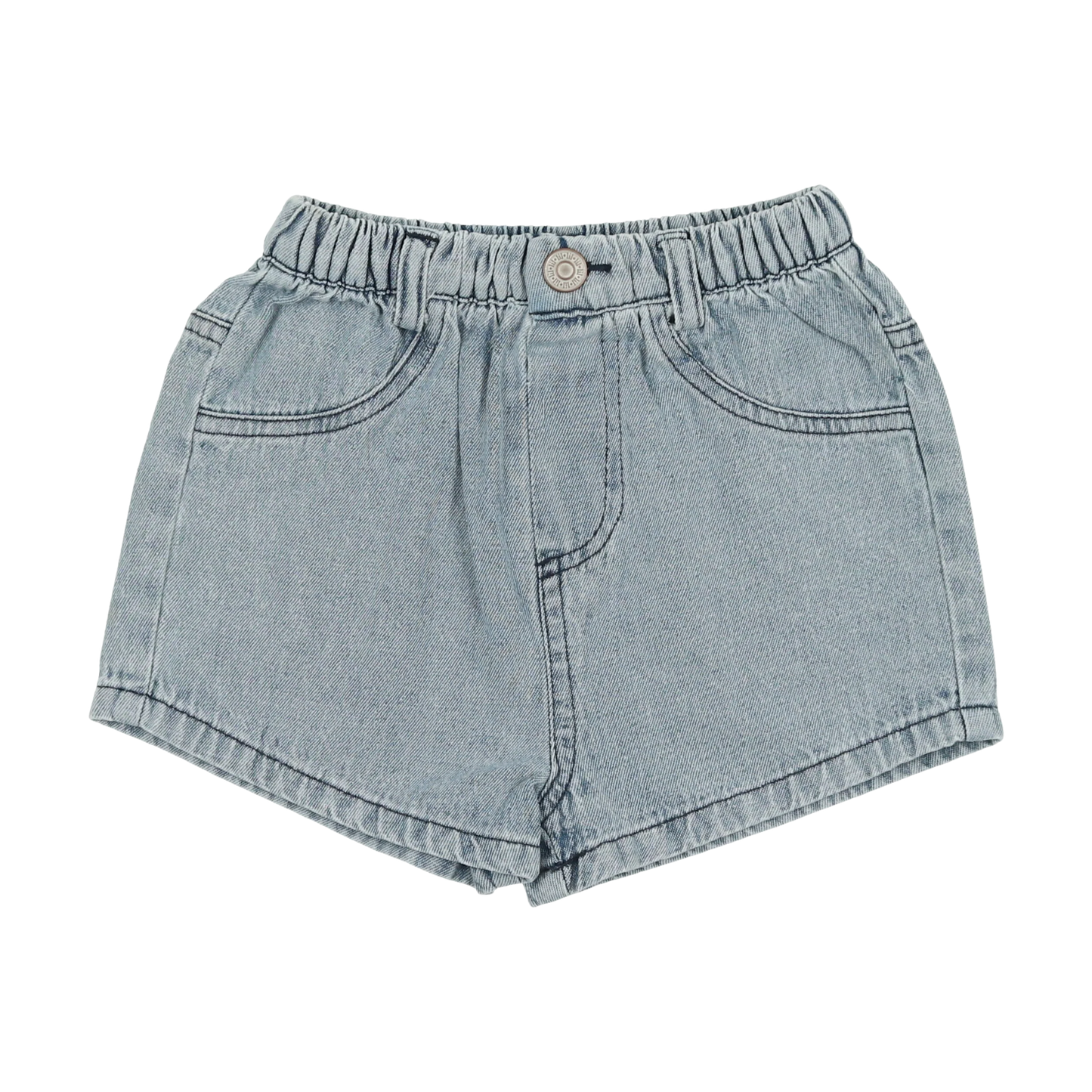 Denim Shorts- Stone Wash