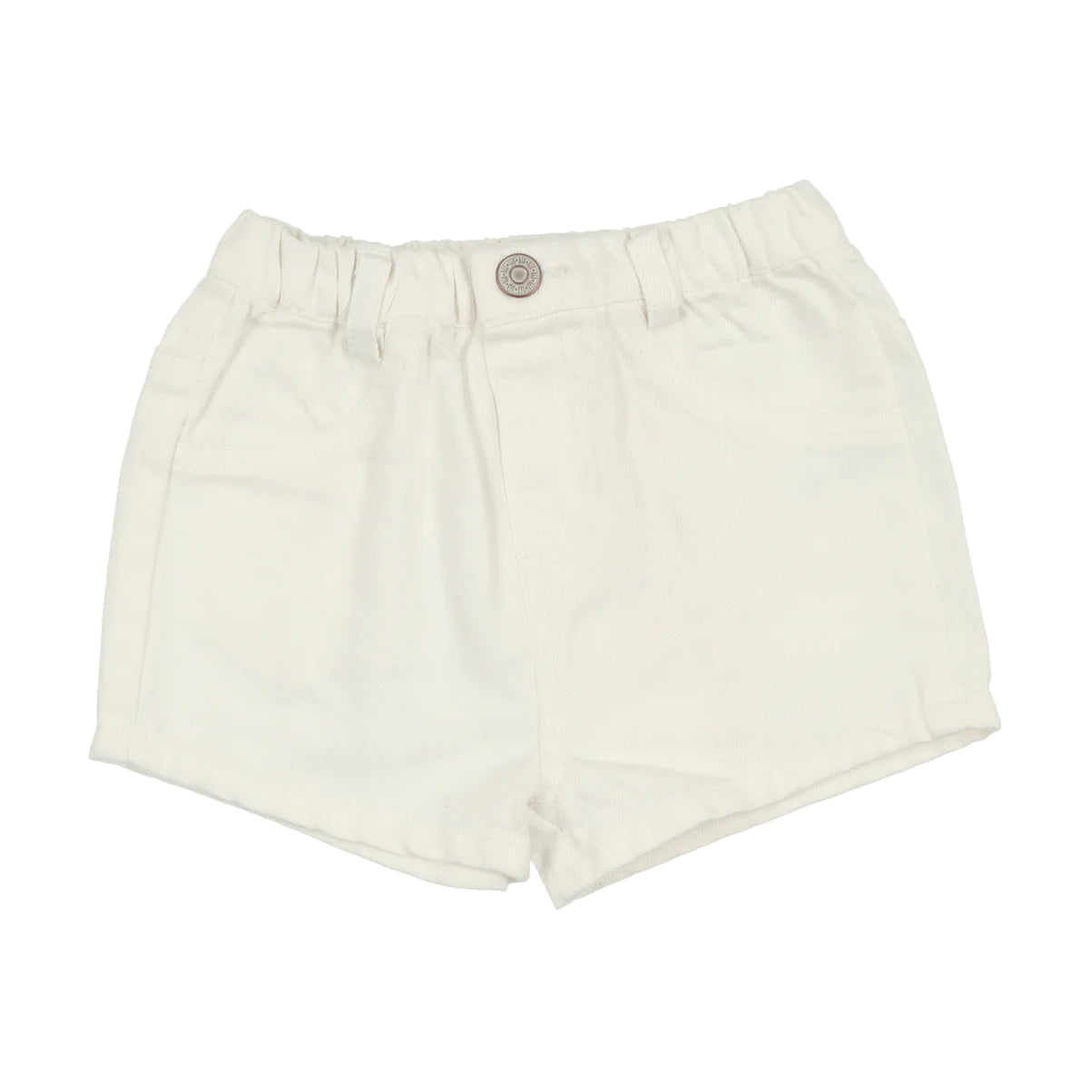 White Denim Shorts