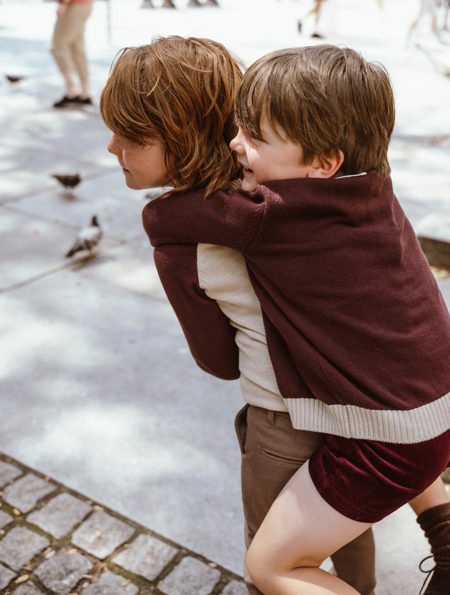 Raglan Sweater - Burgundy