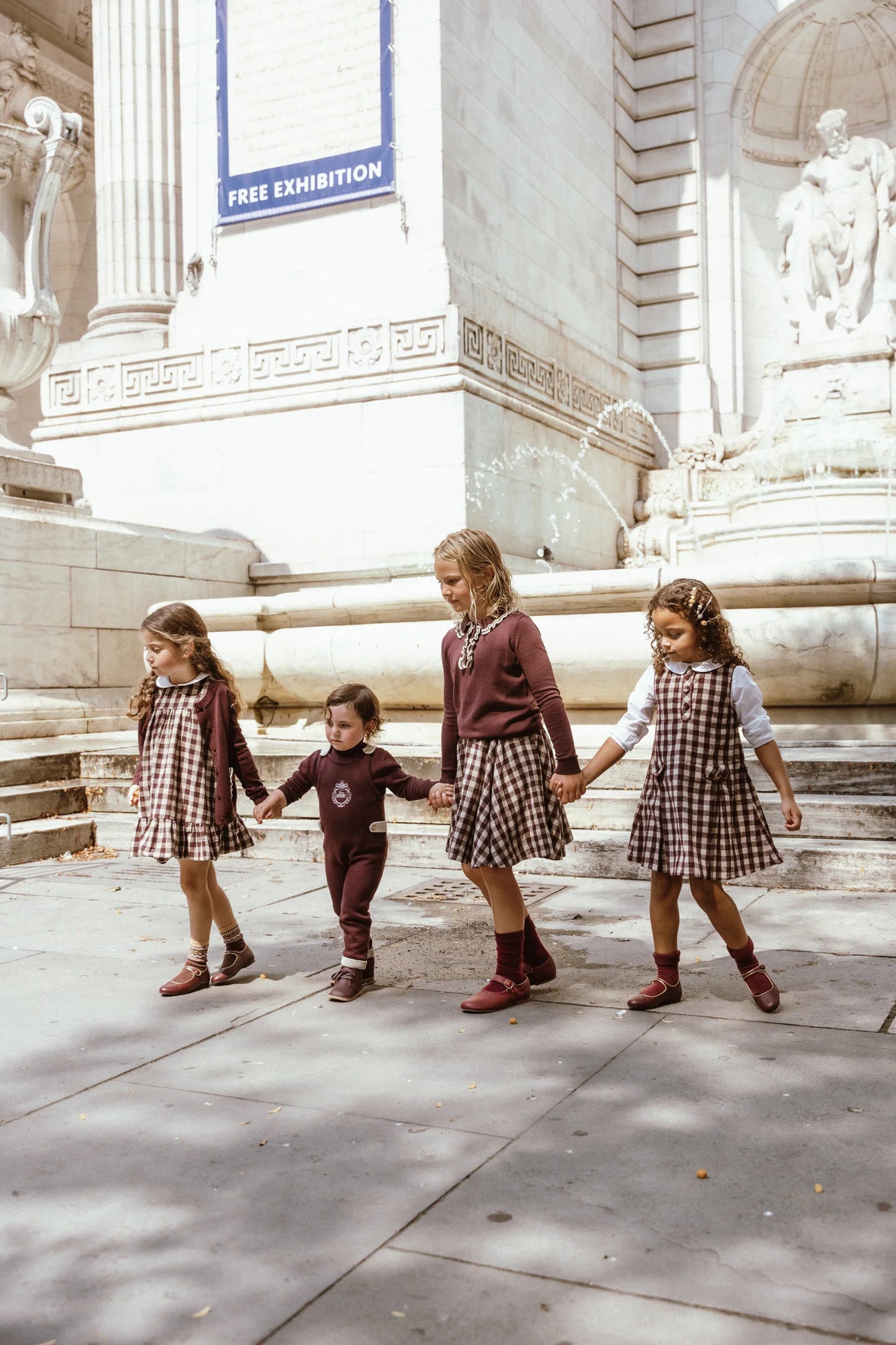 Burgundy Circle Skirt - Burgundy
