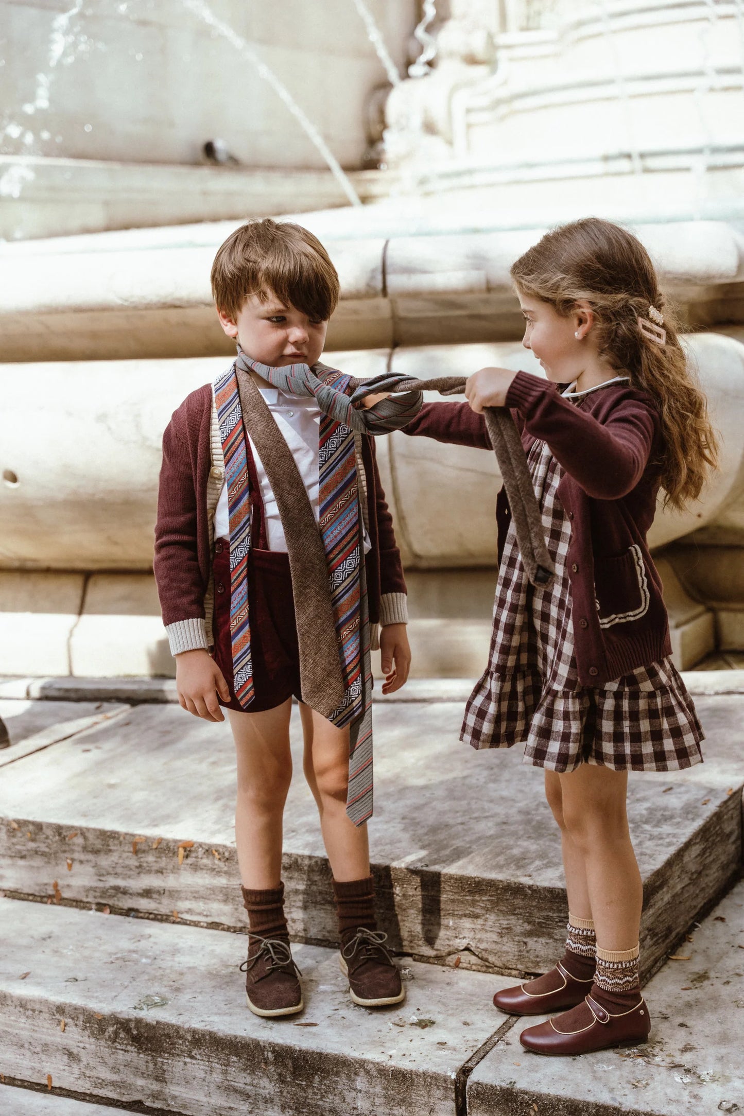 Cardigan - Burgundy