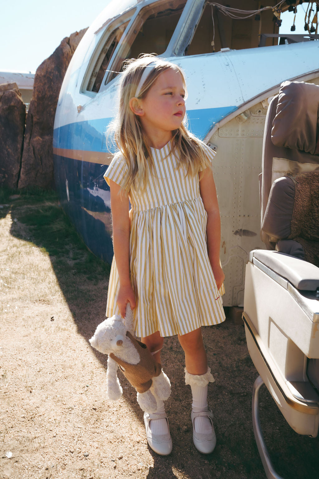 Yellow Dress Short Sleeve
