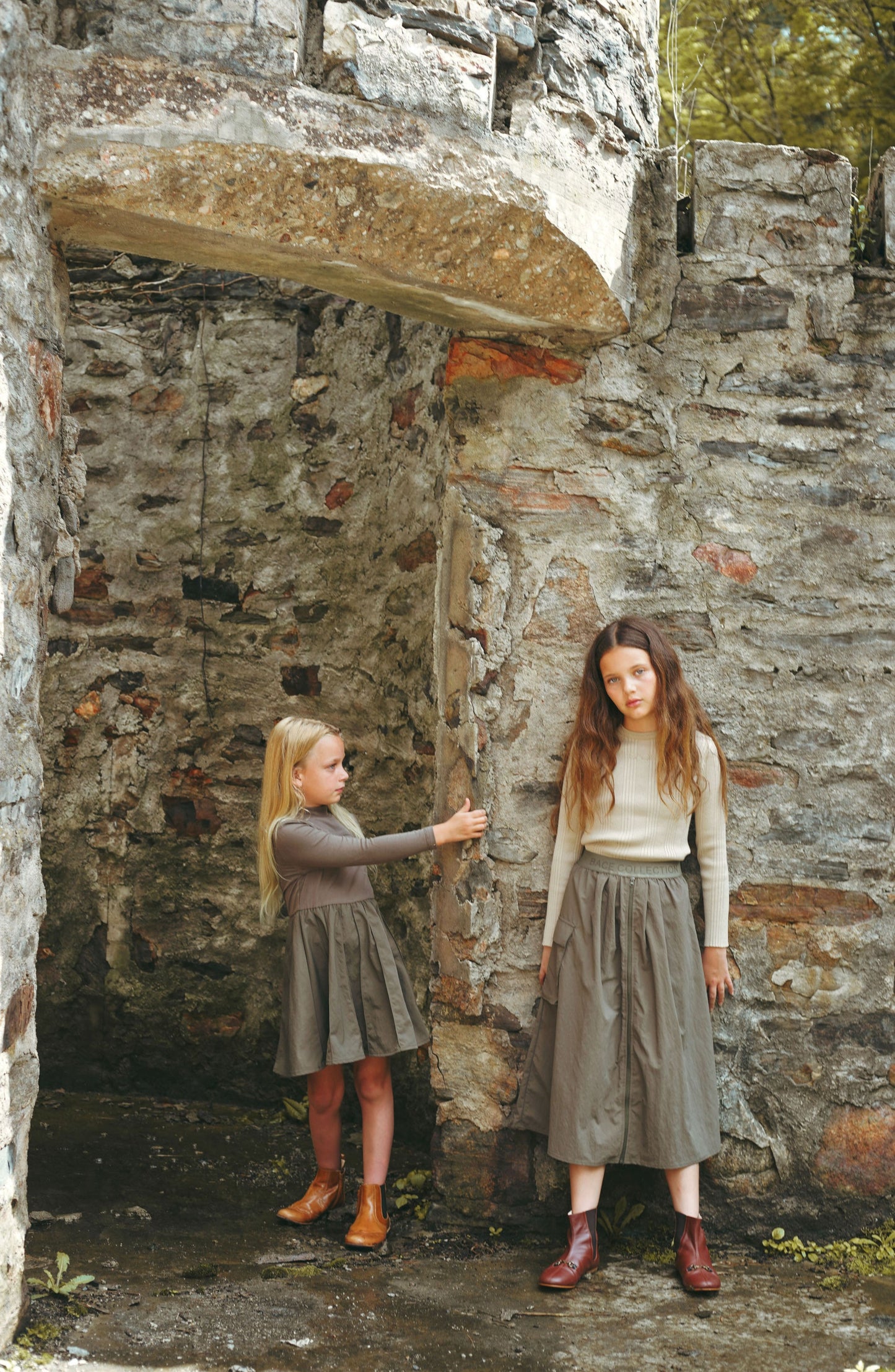 Mockneck Cargo Dress- Sage