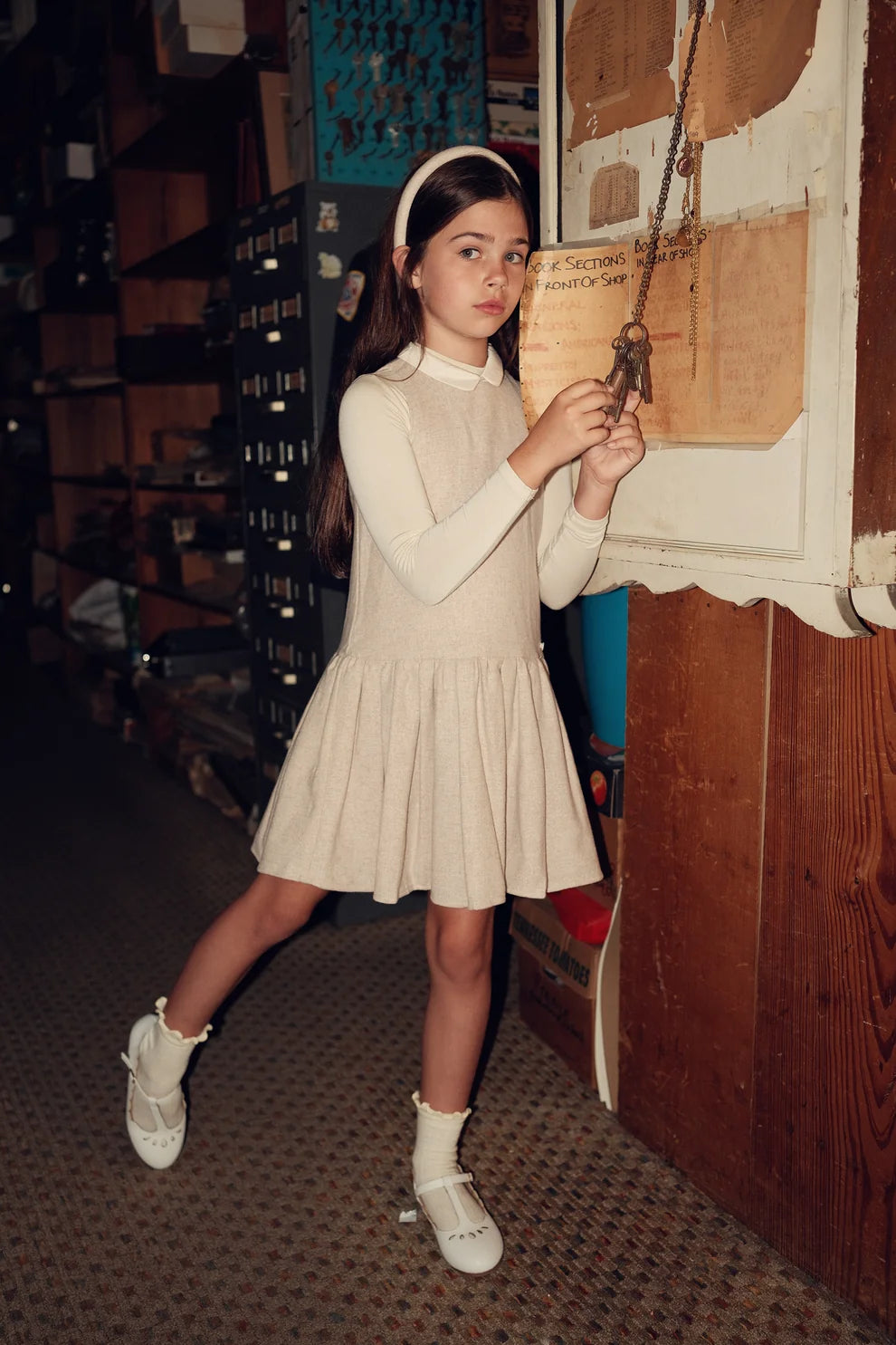 Wool Collar Jumper