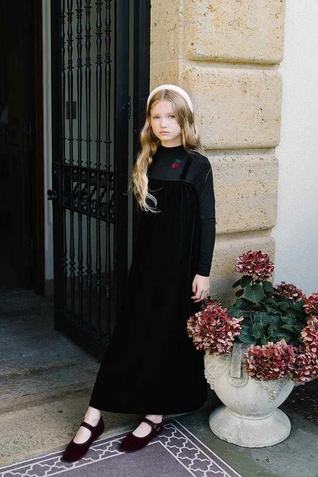 Mockneck Cherry Maxi