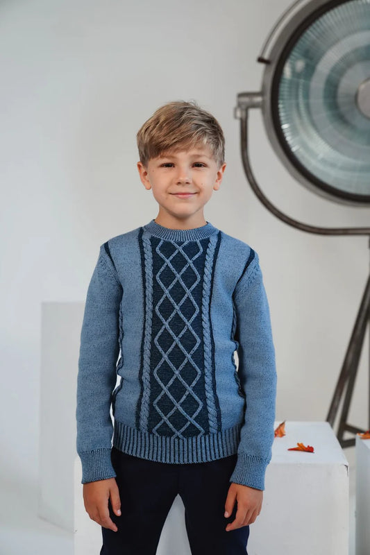 Brock Navy Sweater