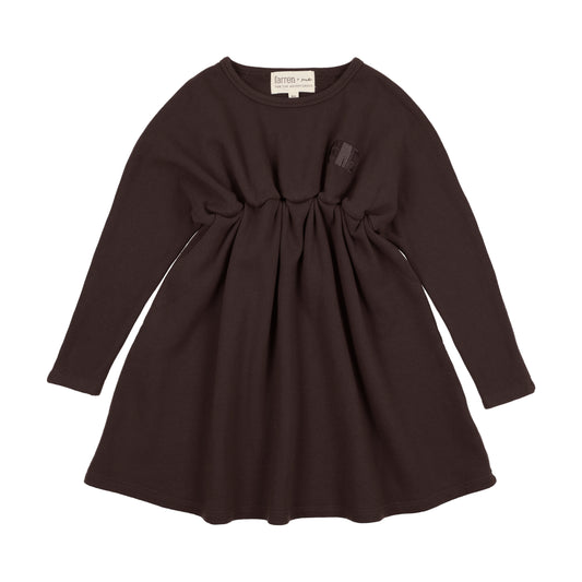 High Waisted Dress Washed Black