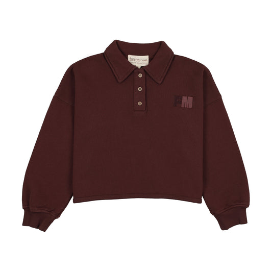 Swing Polo Washed Burgundy