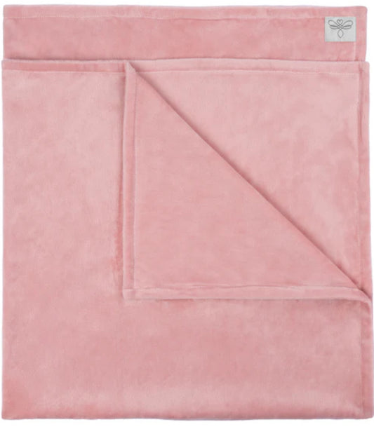 MinkyBee Stroller Blanket - Dusty Pink
