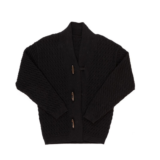 Navy Toggle Cardigan