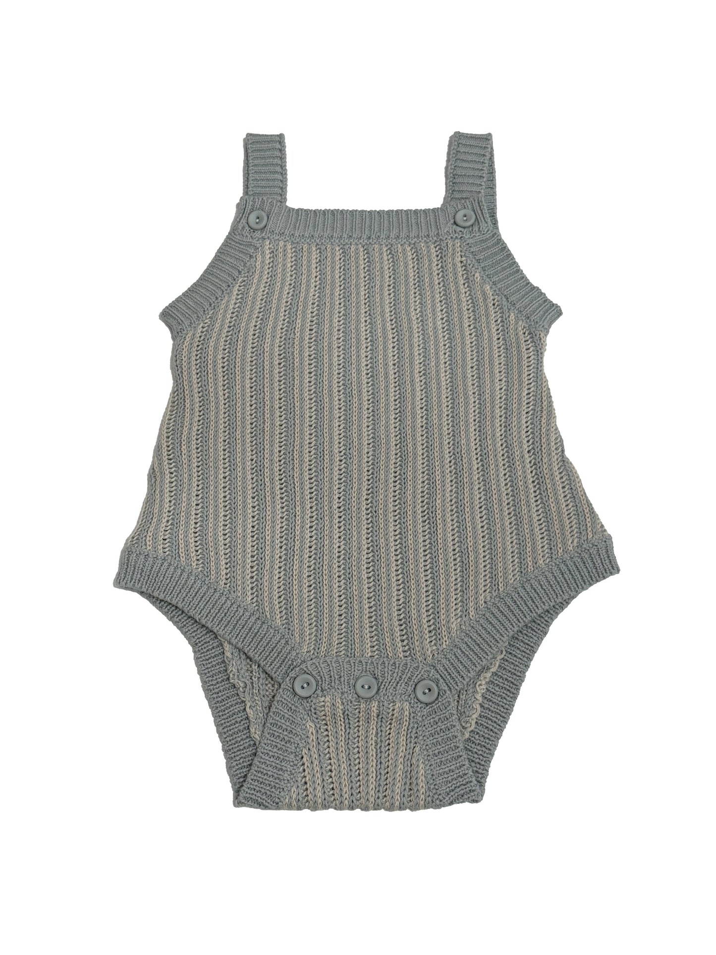 Sage Stripe Knit Bubble