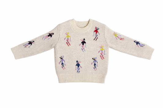 Pink Drew Ski Sweater