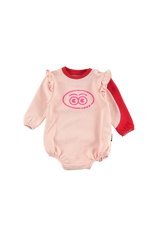 Tignes Pink Baby Girl Romper
