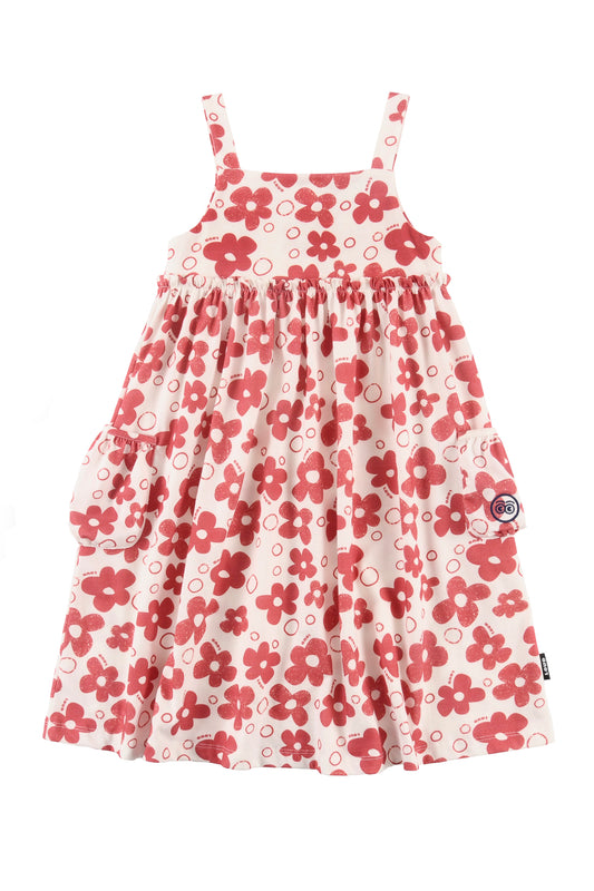 GD03 PETALE Flower Summer Dress