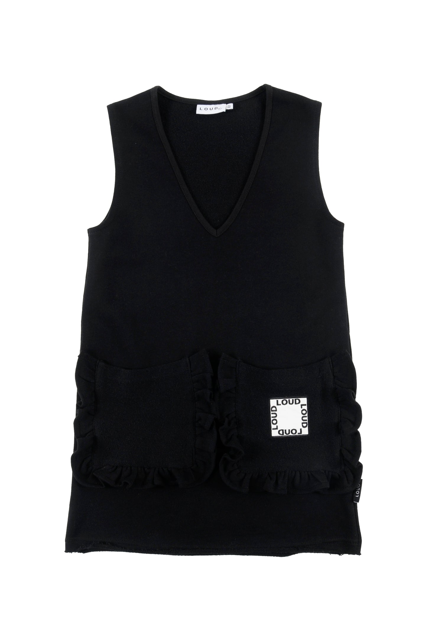 MAGIC Black Pinafore Dress