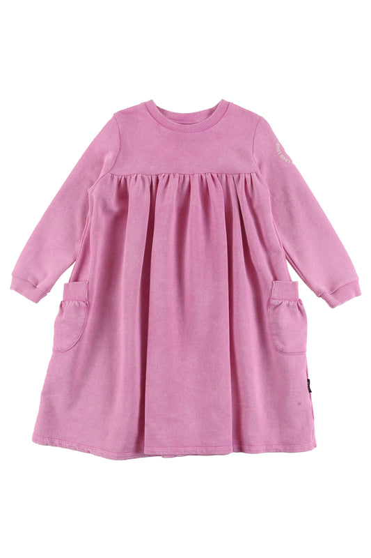 PASSION - Azalea Marble Dye Bubble Pockets Dress