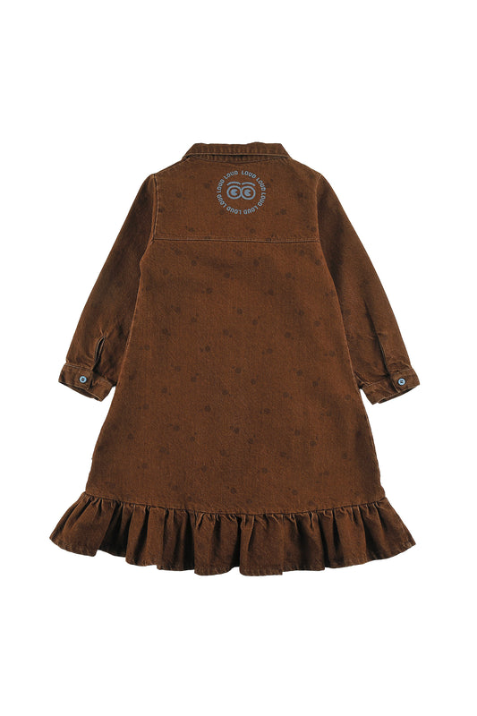 Speed Choco Pulkadot Dress