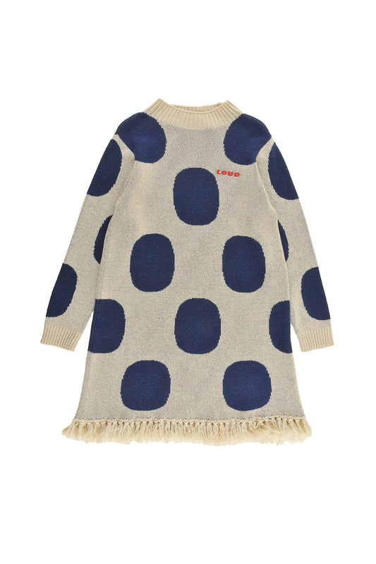 Fresh Polkadots Jaquard Dress