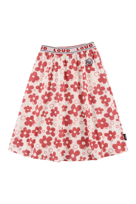 GS02 PERFUME Flower Midi Skirt